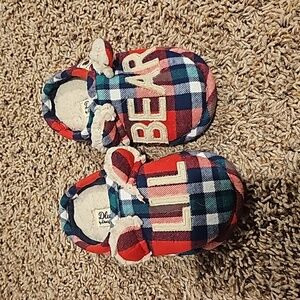 Lil Bear Size 7-8 Toddler Slippers